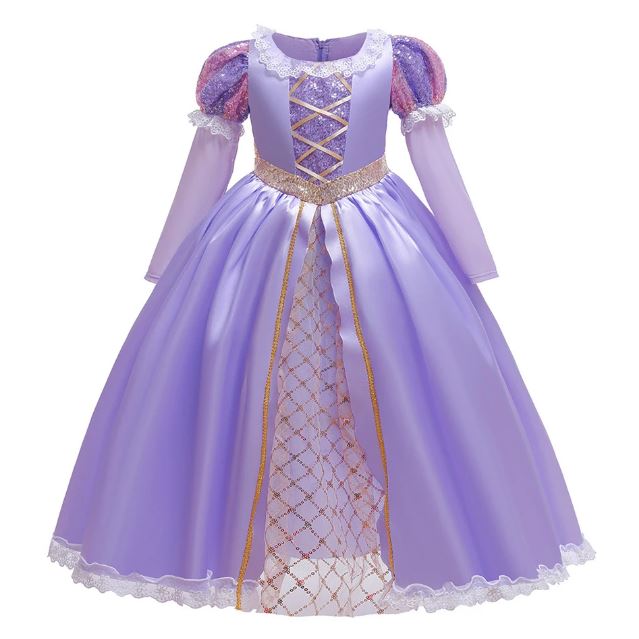 Déguisement robe princesse raiponce et accessoires 5-6ans - 5 ans