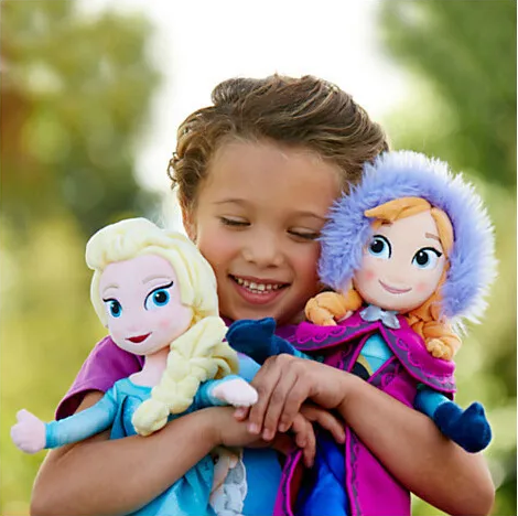 Jouet en peluche Disney La Reine des neiges Elsa