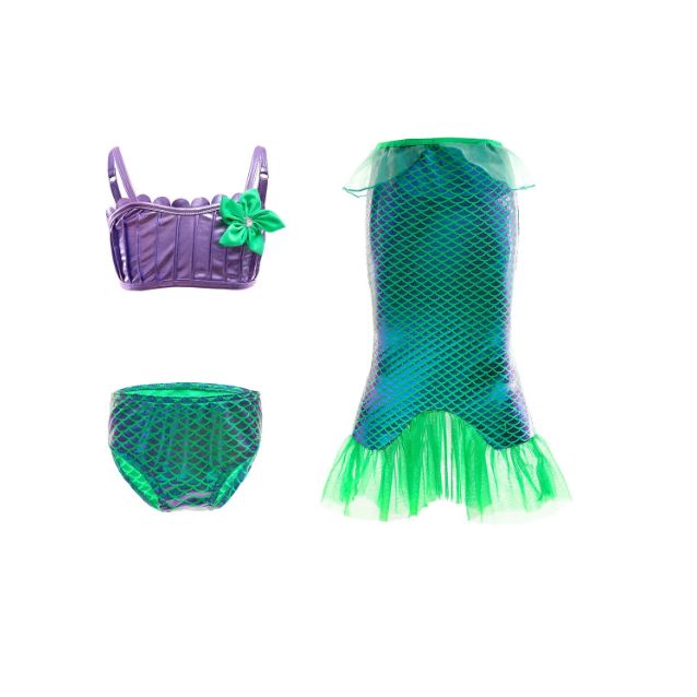 Costume de la Petite Sirène "Voile de Sirène"
