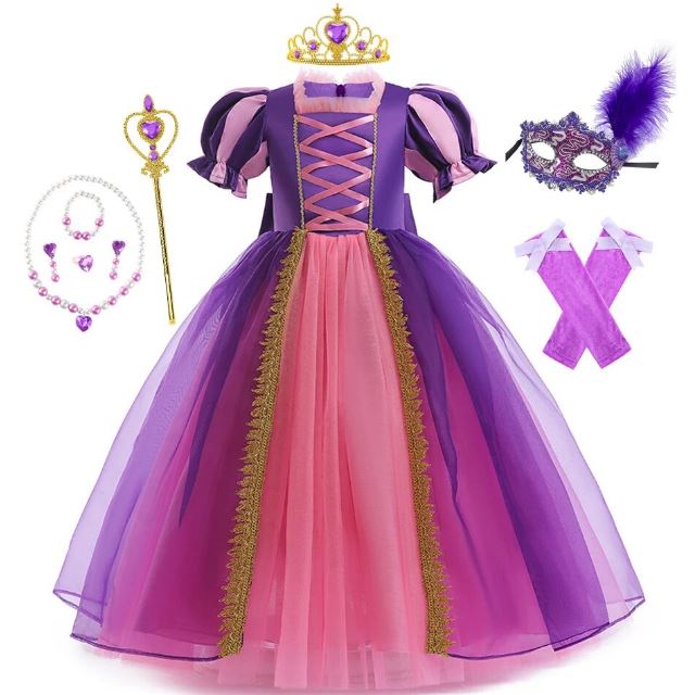Robe Disney Raiponce "Joyaux du Royaume"