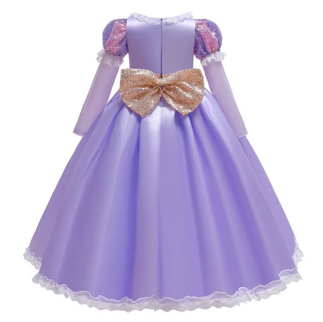 Robe Raiponce Disney "Bal des Etoiles"