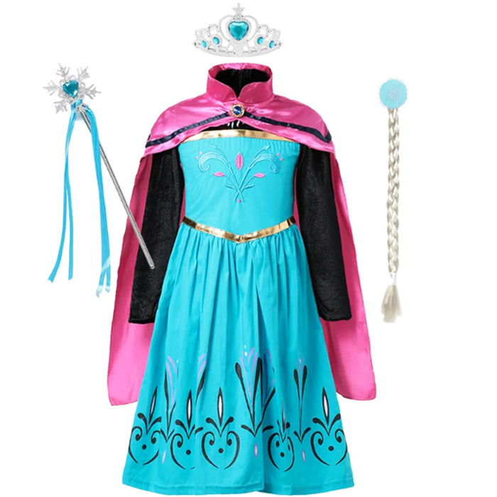 La Reine des Neiges 1 Frozen 1 Elsa Robe de Couronnement Cosplay